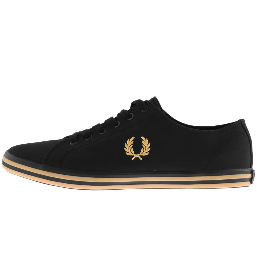 Alternative Image for ProductFred Perry Kingston Twill Trainers Black1